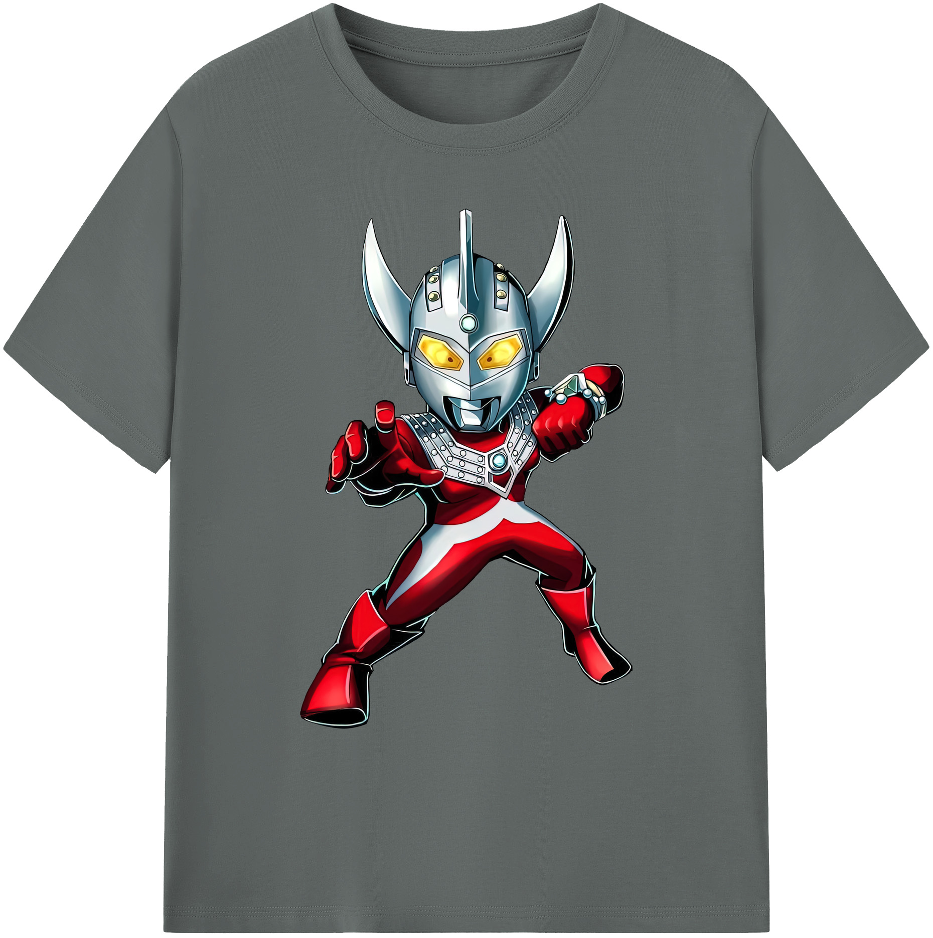 （画像用） ウルトラマン Ultraman 綿100％ メンズ半袖Tシャツ｜肌触りやわらか＆通気性